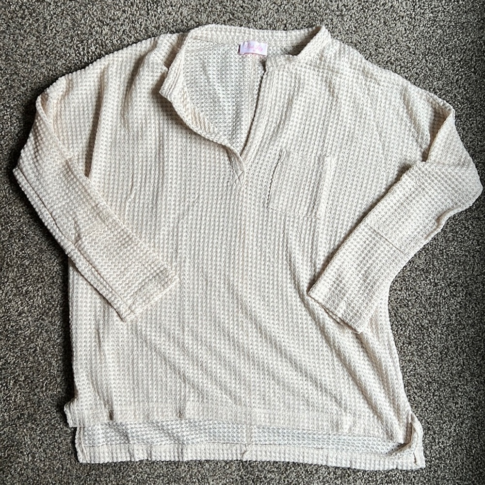 Pink Lily this time around Sweater Taupe color
